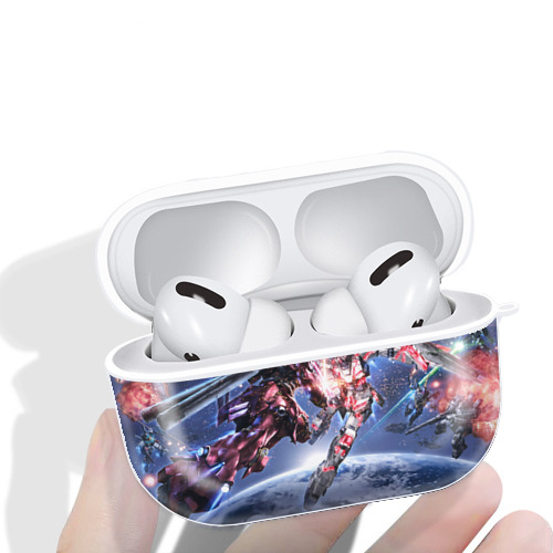 機動戦士ガンダム Mobile Suit Gundam 【AirPods Pro用】ハードシェル保護ケース 耐衝撃・防指紋・カラビナ付き商品仕様