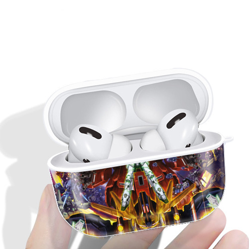 機動戦士ガンダム Mobile Suit Gundam 【AirPods Pro用】ハードシェル保護ケース 耐衝撃・防指紋・カラビナ付き商品仕様
