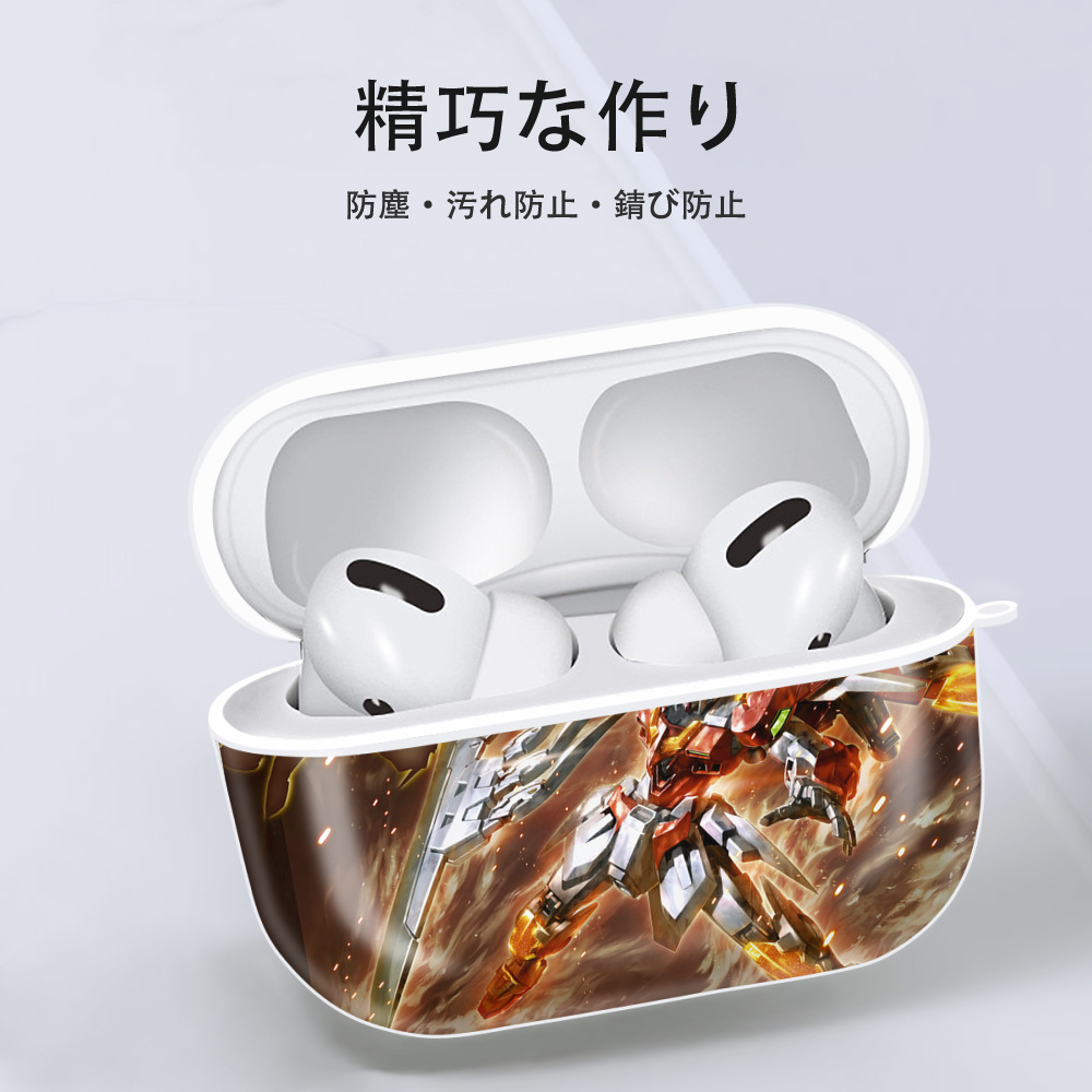 機動戦士ガンダム Mobile Suit Gundam 【AirPods Pro用】ハードシェル保護ケース 耐衝撃・防指紋・カラビナ付き商品仕様