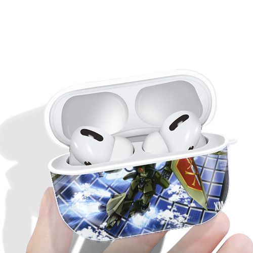 機動戦士ガンダム Mobile Suit Gundam 【AirPods Pro用】ハードシェル保護ケース 耐衝撃・防指紋・カラビナ付き商品仕様