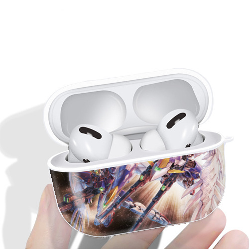 機動戦士ガンダム Mobile Suit Gundam 【AirPods Pro用】ハードシェル保護ケース 耐衝撃・防指紋・カラビナ付き商品仕様