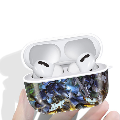 機動戦士ガンダム Mobile Suit Gundam 【AirPods Pro用】ハードシェル保護ケース 耐衝撃・防指紋・カラビナ付き商品仕様