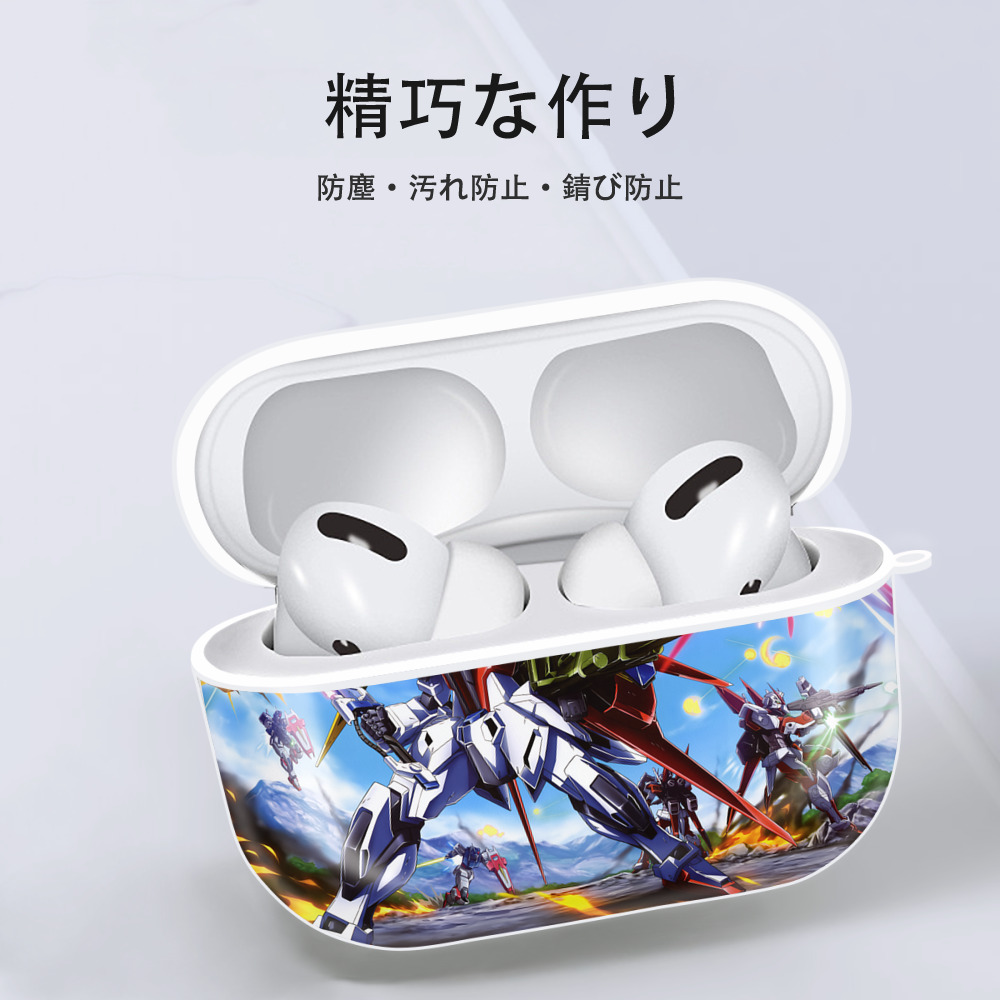 機動戦士ガンダム Mobile Suit Gundam 【AirPods Pro用】ハードシェル保護ケース 耐衝撃・防指紋・カラビナ付き商品仕様