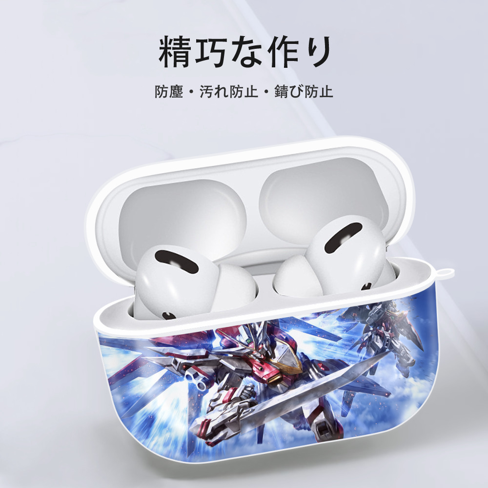 機動戦士ガンダム Mobile Suit Gundam 【AirPods Pro用】ハードシェル保護ケース 耐衝撃・防指紋・カラビナ付き商品仕様