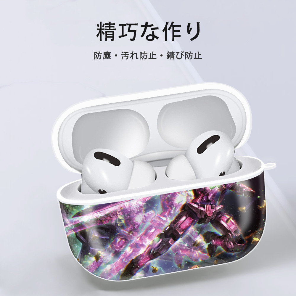 機動戦士ガンダム Mobile Suit Gundam 【AirPods Pro用】ハードシェル保護ケース 耐衝撃・防指紋・カラビナ付き商品仕様