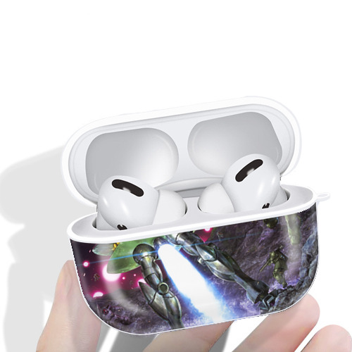 機動戦士ガンダム Mobile Suit Gundam 【AirPods Pro用】ハードシェル保護ケース 耐衝撃・防指紋・カラビナ付き商品仕様