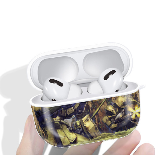 機動戦士ガンダム Mobile Suit Gundam 【AirPods Pro用】ハードシェル保護ケース 耐衝撃・防指紋・カラビナ付き商品仕様