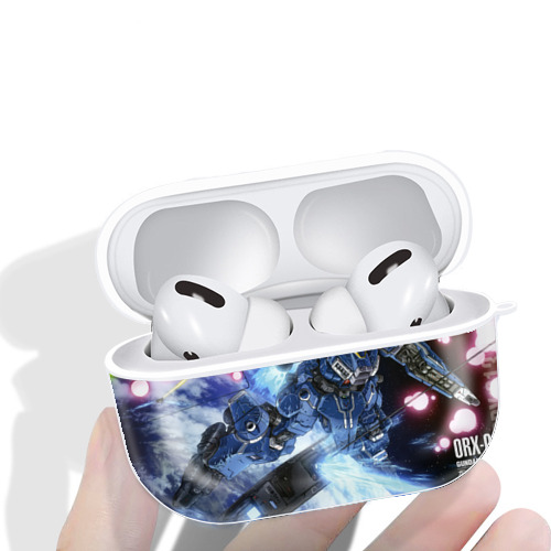 機動戦士ガンダム Mobile Suit Gundam 【AirPods Pro用】ハードシェル保護ケース 耐衝撃・防指紋・カラビナ付き商品仕様