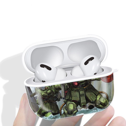 機動戦士ガンダム Mobile Suit Gundam 【AirPods Pro用】ハードシェル保護ケース 耐衝撃・防指紋・カラビナ付き商品仕様