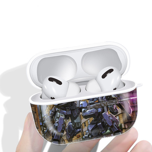 機動戦士ガンダム Mobile Suit Gundam 【AirPods Pro用】ハードシェル保護ケース 耐衝撃・防指紋・カラビナ付き商品仕様