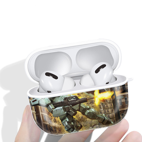 機動戦士ガンダム Mobile Suit Gundam 【AirPods Pro用】ハードシェル保護ケース 耐衝撃・防指紋・カラビナ付き商品仕様