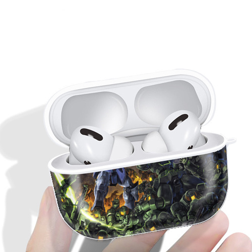 機動戦士ガンダム Mobile Suit Gundam 【AirPods Pro用】ハードシェル保護ケース 耐衝撃・防指紋・カラビナ付き商品仕様