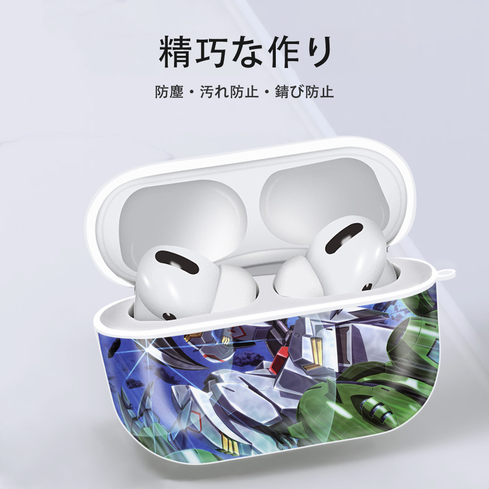 機動戦士ガンダム Mobile Suit Gundam 【AirPods Pro用】ハードシェル保護ケース 耐衝撃・防指紋・カラビナ付き商品仕様