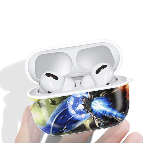 機動戦士ガンダム Mobile Suit Gundam 【AirPods Pro用】ハードシェル保護ケース 耐衝撃・防指紋・カラビナ付き商品仕様