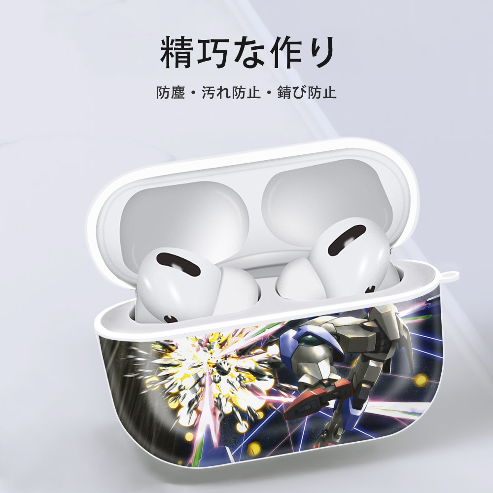 機動戦士ガンダム Mobile Suit Gundam 【AirPods Pro用】ハードシェル保護ケース 耐衝撃・防指紋・カラビナ付き商品仕様