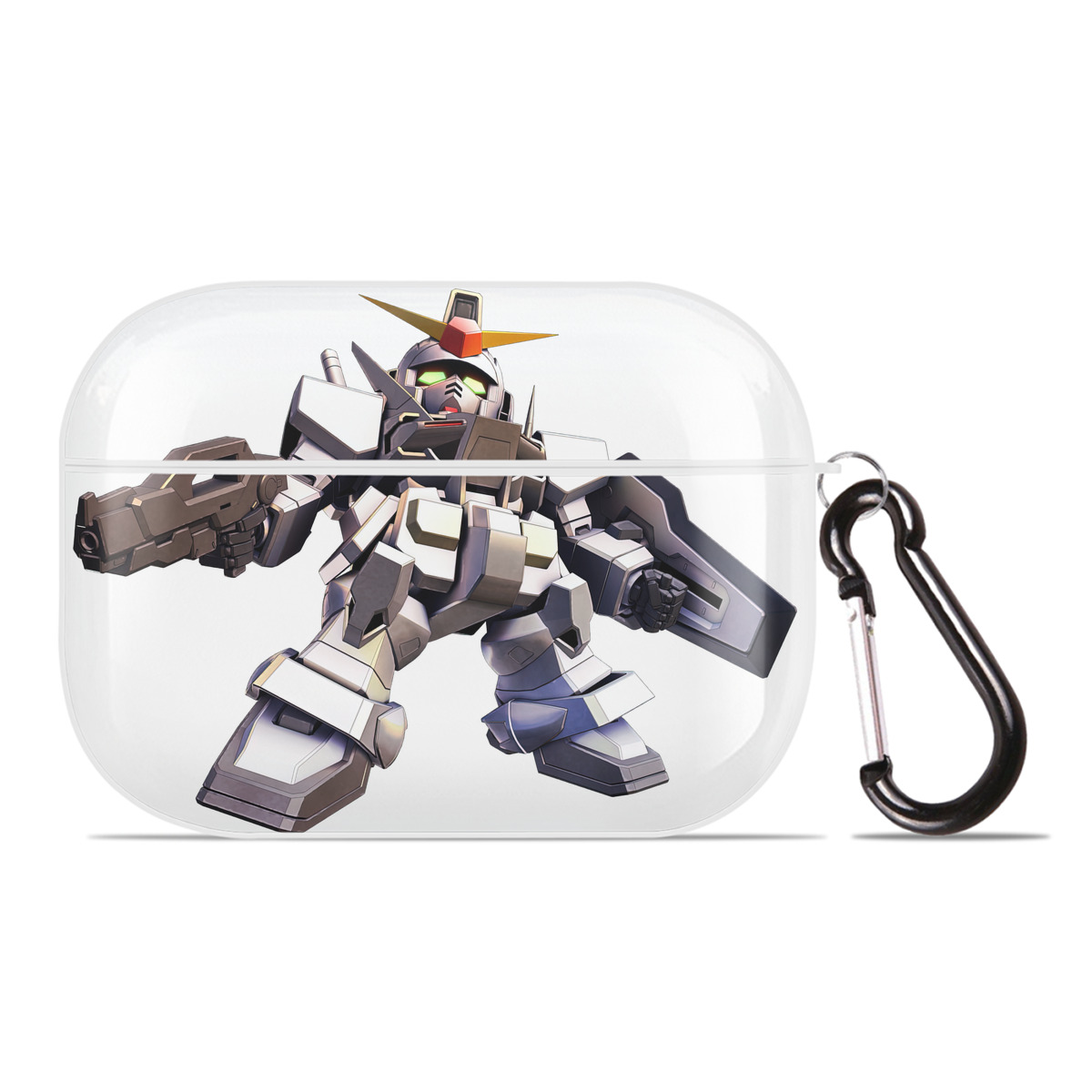 （画像用） 機動戦士ガンダム Mobile Suit Gundam 【AirPods Pro用】ハードシェル保護ケース 耐衝撃・防指紋・カラビナ付き商品仕様