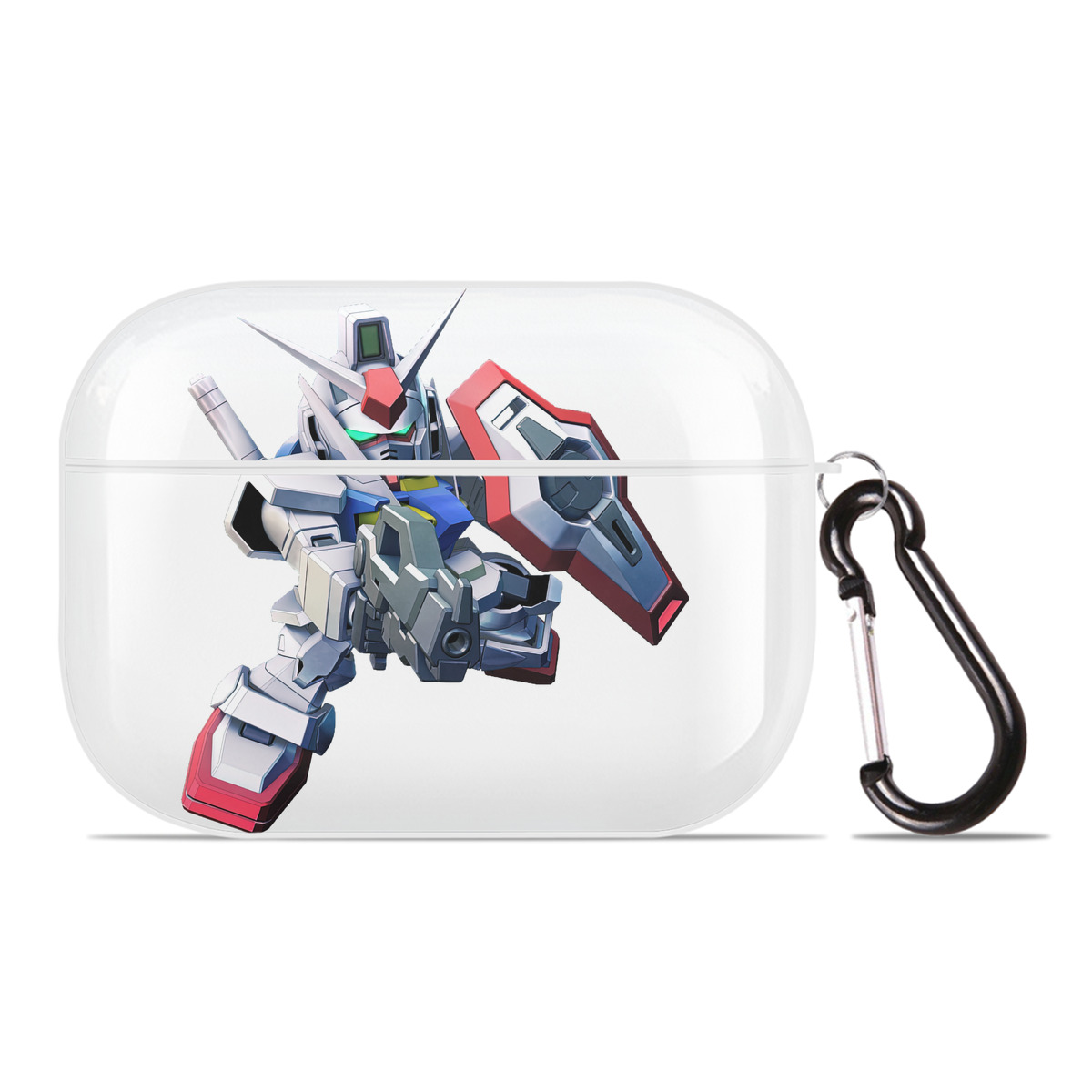 （画像用） 機動戦士ガンダム Mobile Suit Gundam 【AirPods Pro用】ハードシェル保護ケース 耐衝撃・防指紋・カラビナ付き商品仕様
