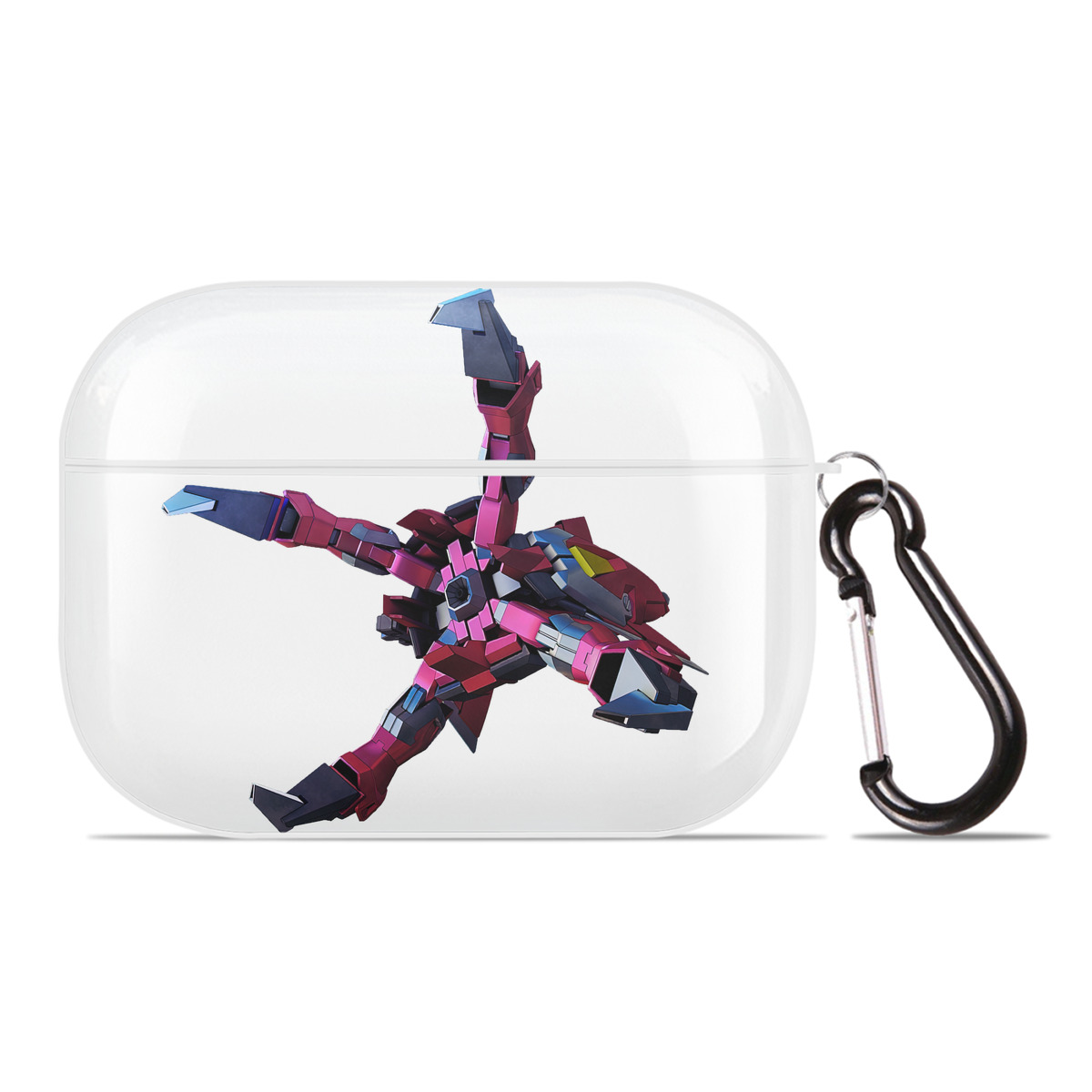 （画像用） 機動戦士ガンダム Mobile Suit Gundam 【AirPods Pro用】ハードシェル保護ケース 耐衝撃・防指紋・カラビナ付き商品仕様