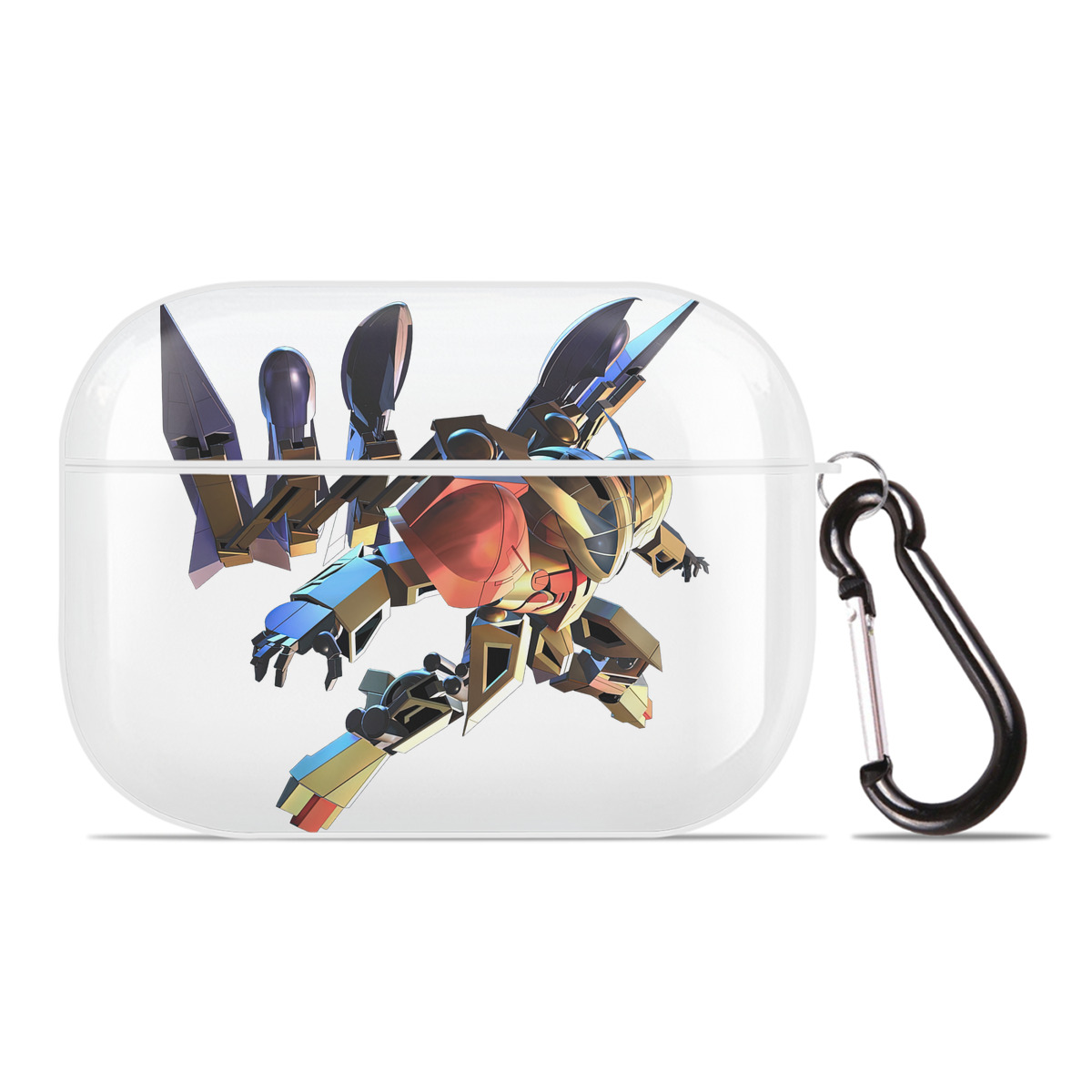 （画像用） 機動戦士ガンダム Mobile Suit Gundam 【AirPods Pro用】ハードシェル保護ケース 耐衝撃・防指紋・カラビナ付き商品仕様