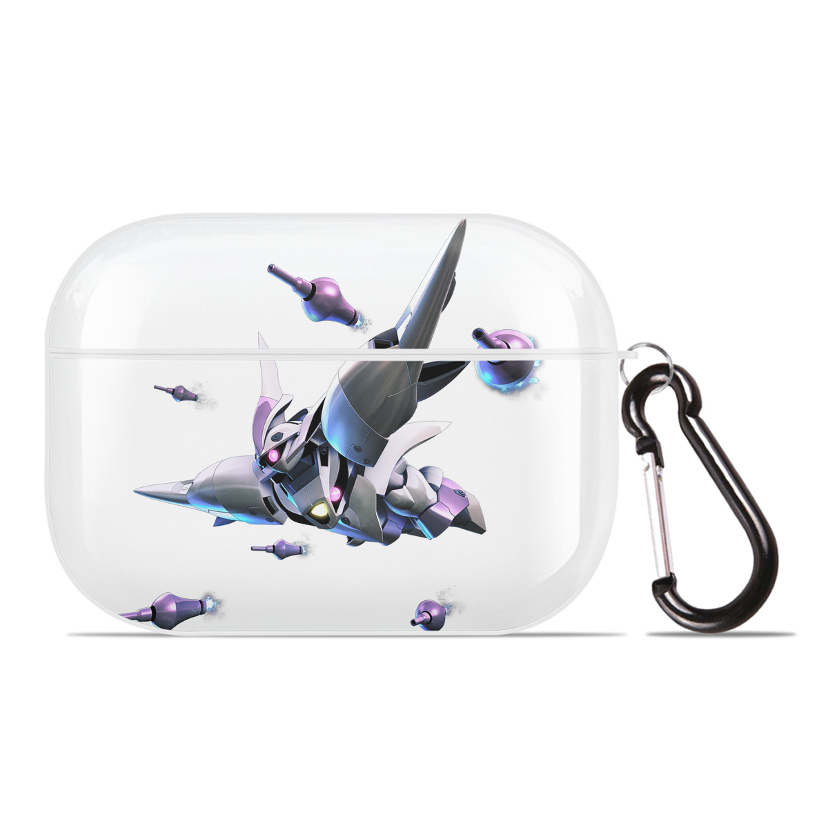 （画像用） 機動戦士ガンダム Mobile Suit Gundam 【AirPods Pro用】ハードシェル保護ケース 耐衝撃・防指紋・カラビナ付き商品仕様