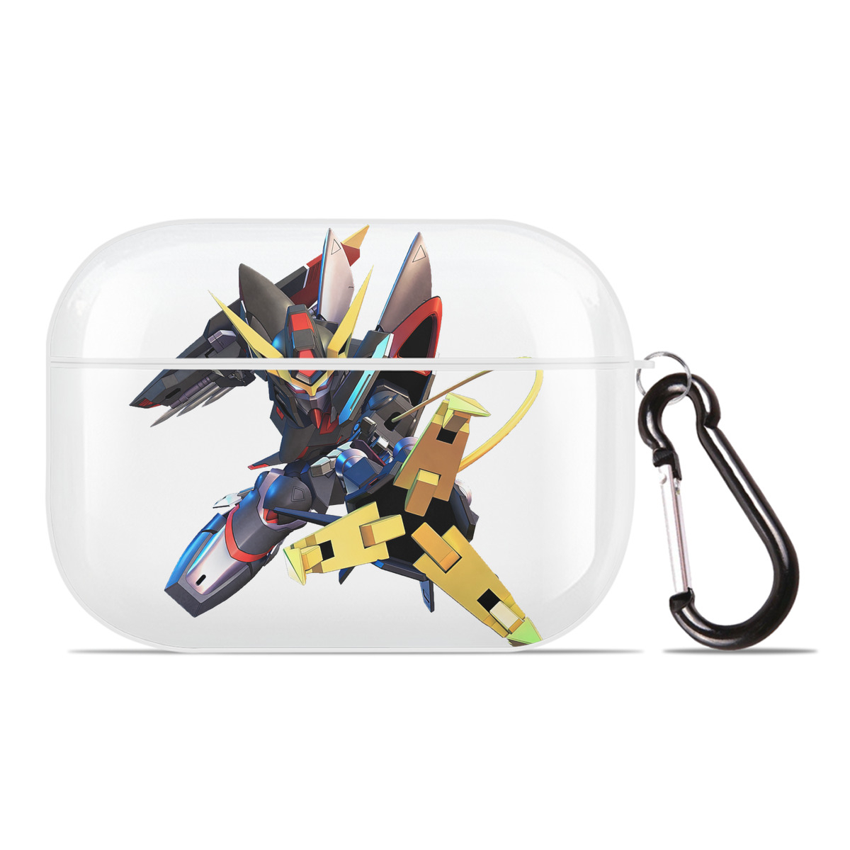 （画像用） 機動戦士ガンダム Mobile Suit Gundam 【AirPods Pro用】ハードシェル保護ケース 耐衝撃・防指紋・カラビナ付き商品仕様