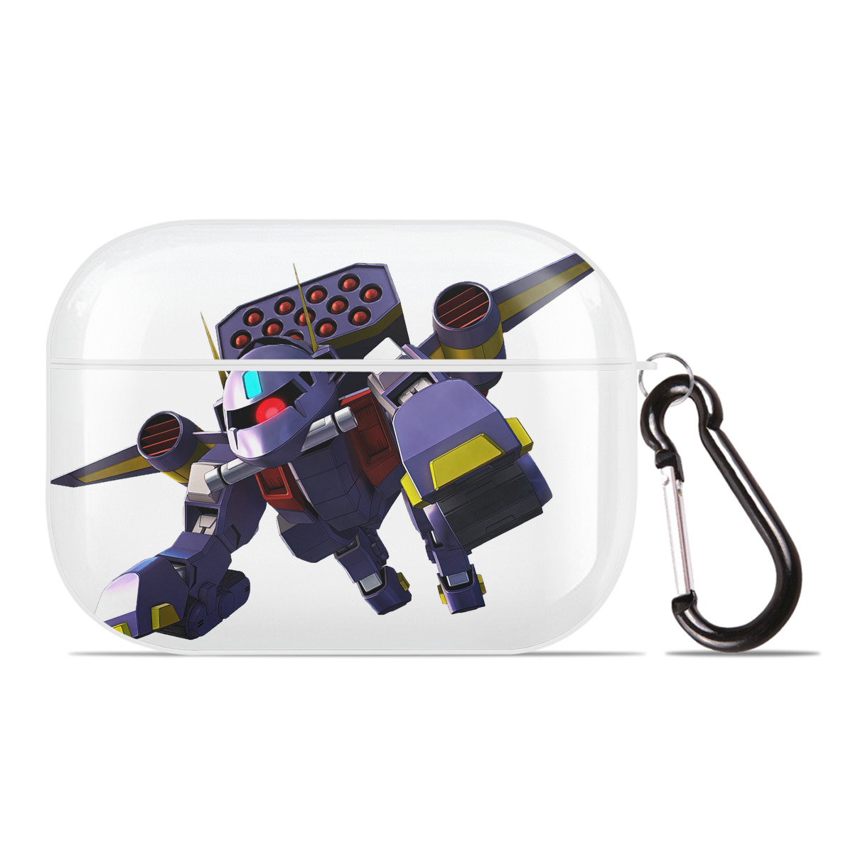 （画像用） 機動戦士ガンダム Mobile Suit Gundam 【AirPods Pro用】ハードシェル保護ケース 耐衝撃・防指紋・カラビナ付き商品仕様