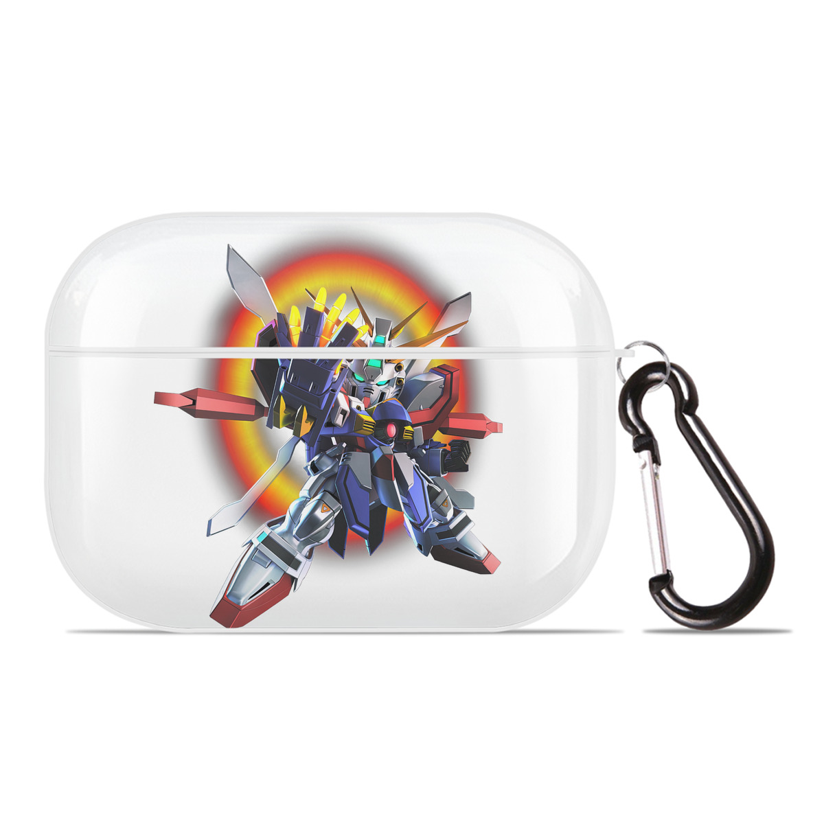 （画像用） 機動戦士ガンダム Mobile Suit Gundam 【AirPods Pro用】ハードシェル保護ケース 耐衝撃・防指紋・カラビナ付き商品仕様