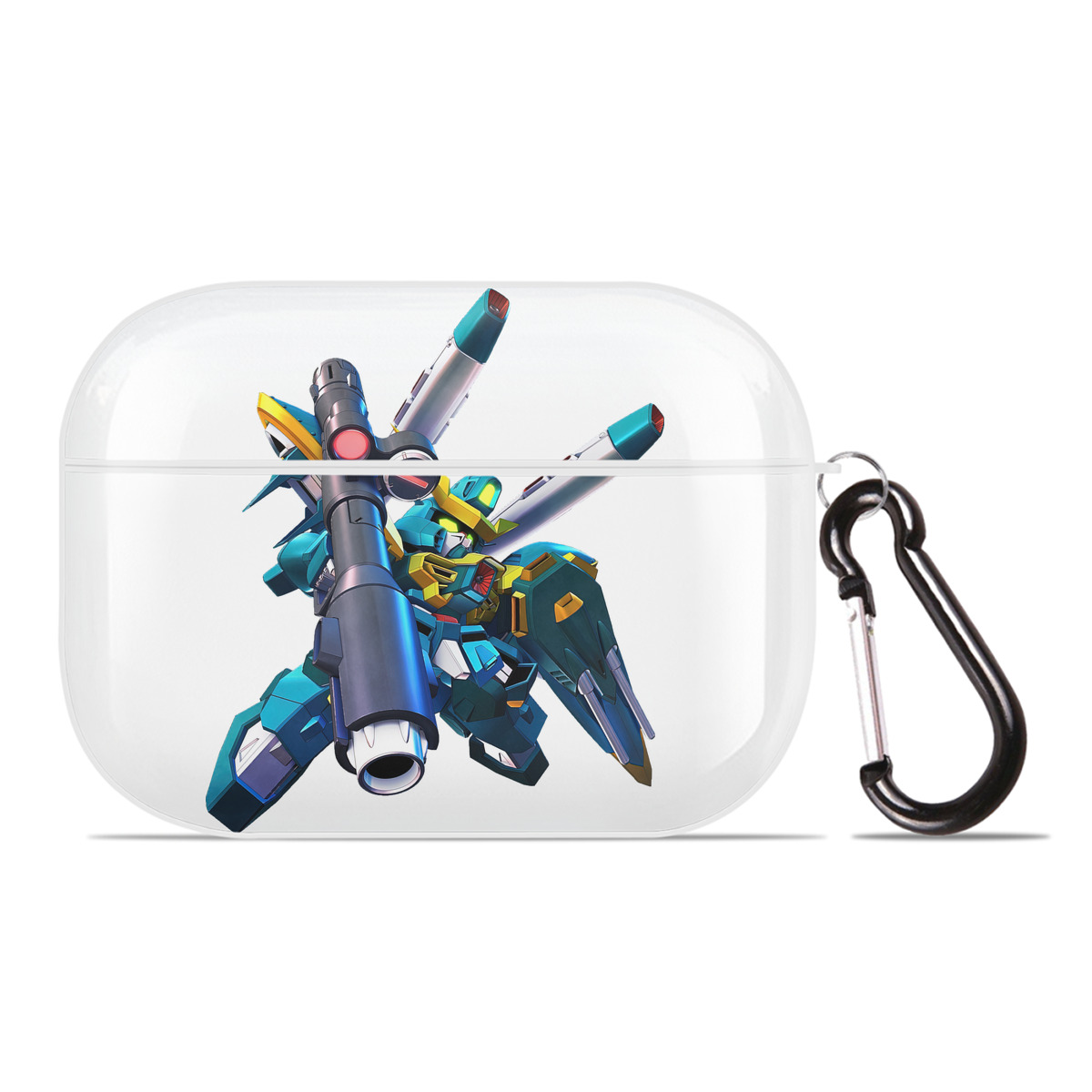 （画像用） 機動戦士ガンダム Mobile Suit Gundam 【AirPods Pro用】ハードシェル保護ケース 耐衝撃・防指紋・カラビナ付き商品仕様
