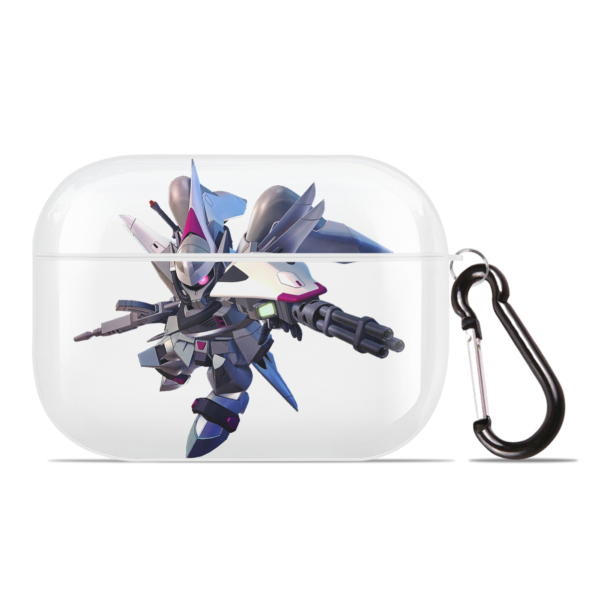 （画像用） 機動戦士ガンダム Mobile Suit Gundam 【AirPods Pro用】ハードシェル保護ケース 耐衝撃・防指紋・カラビナ付き商品仕様