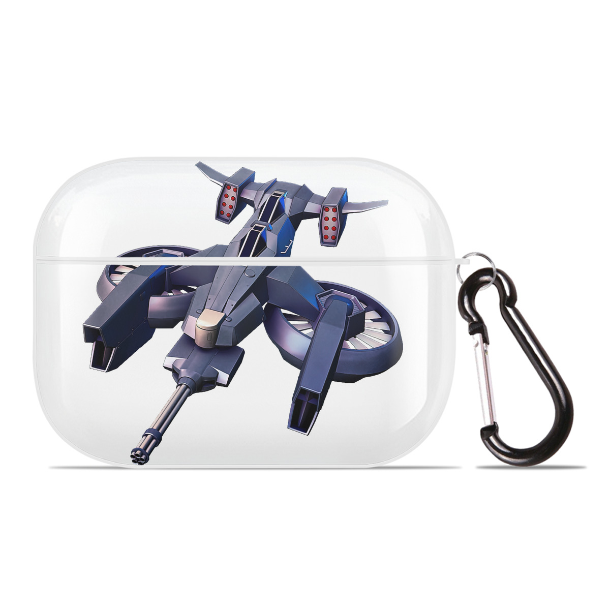 （画像用） 機動戦士ガンダム Mobile Suit Gundam 【AirPods Pro用】ハードシェル保護ケース 耐衝撃・防指紋・カラビナ付き商品仕様