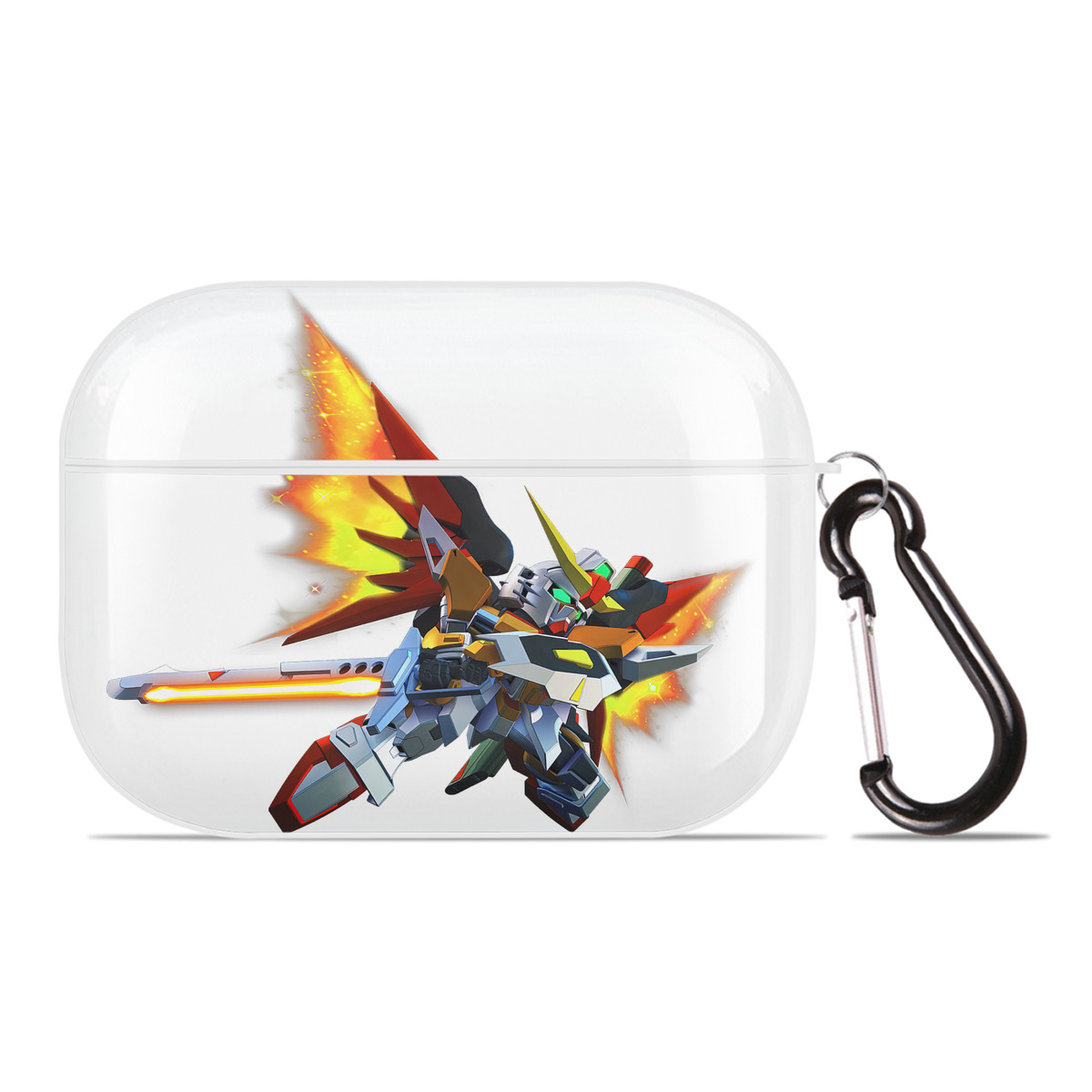 （画像用） 機動戦士ガンダム Mobile Suit Gundam 【AirPods Pro用】ハードシェル保護ケース 耐衝撃・防指紋・カラビナ付き商品仕様