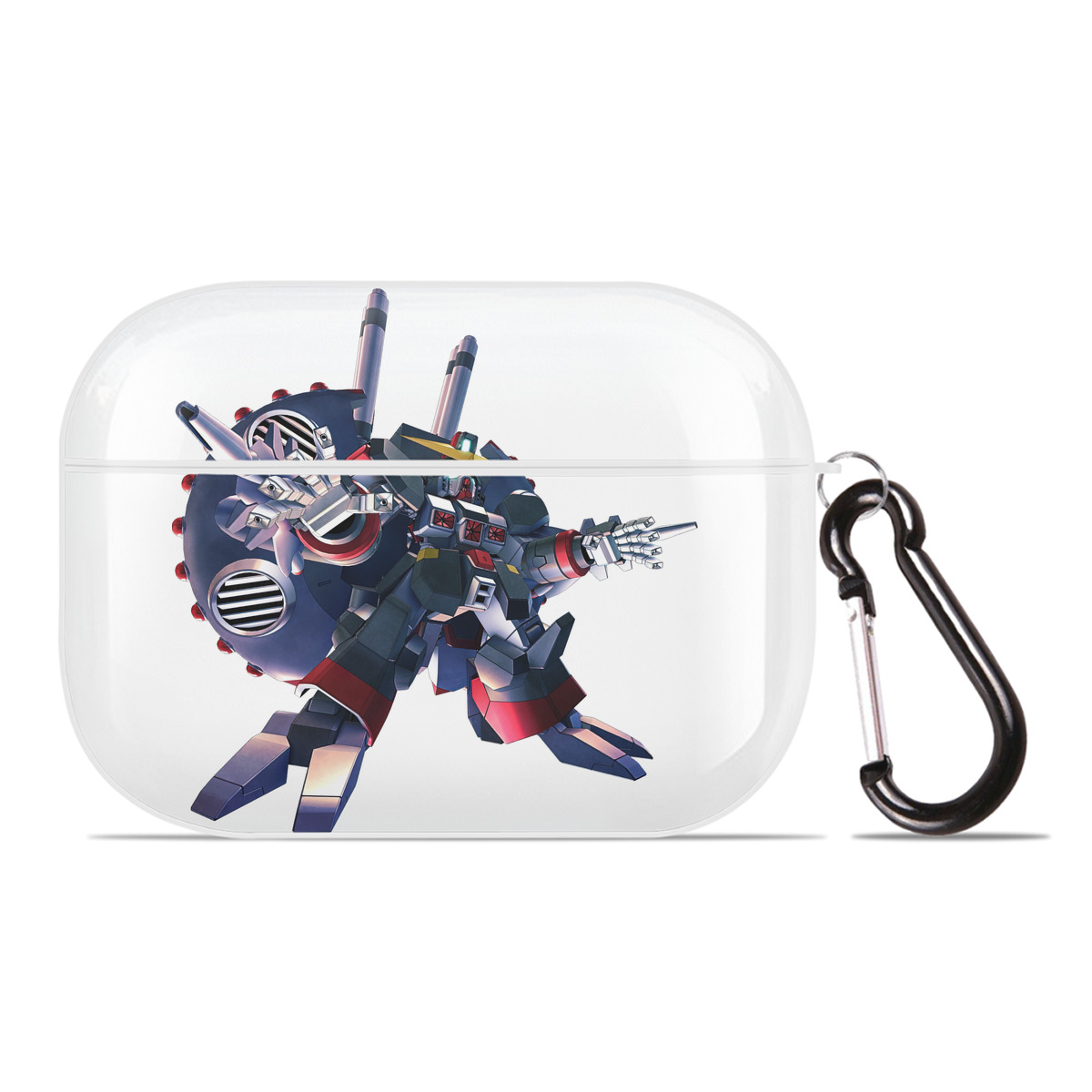 （画像用） 機動戦士ガンダム Mobile Suit Gundam 【AirPods Pro用】ハードシェル保護ケース 耐衝撃・防指紋・カラビナ付き商品仕様