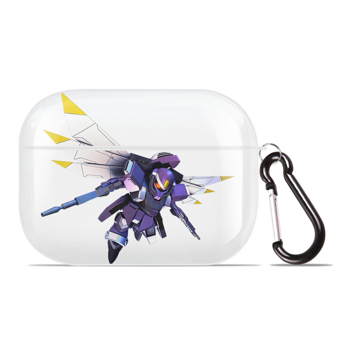 （画像用） 機動戦士ガンダム Mobile Suit Gundam 【AirPods Pro用】ハードシェル保護ケース 耐衝撃・防指紋・カラビナ付き商品仕様