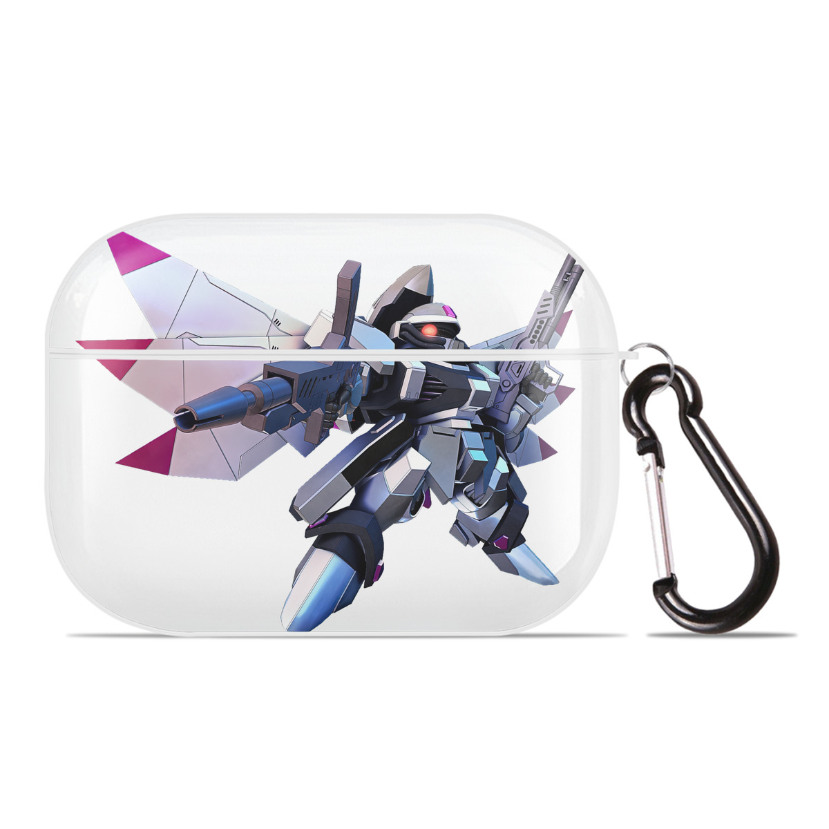 （画像用） 機動戦士ガンダム Mobile Suit Gundam 【AirPods Pro用】ハードシェル保護ケース 耐衝撃・防指紋・カラビナ付き商品仕様