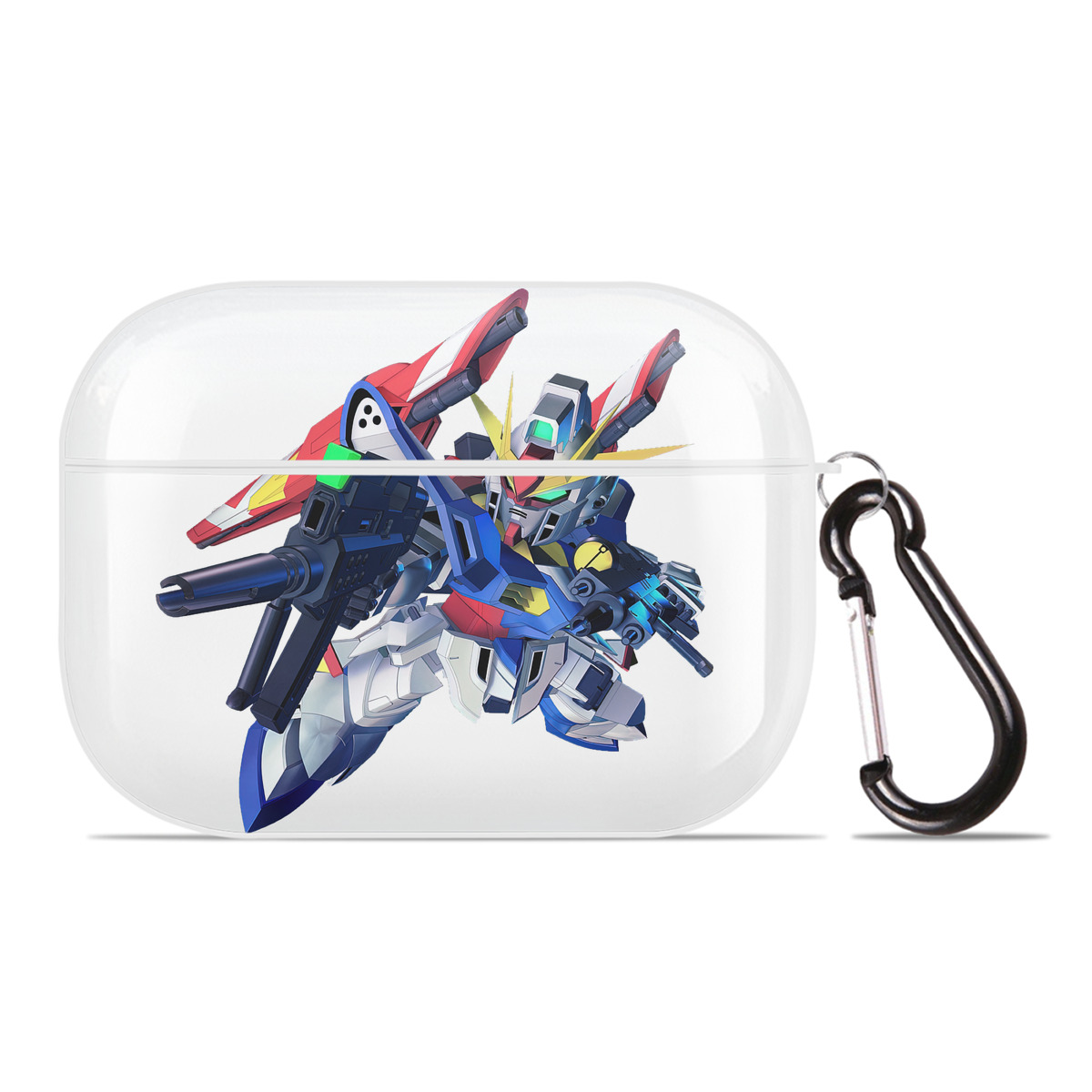 （画像用） 機動戦士ガンダム Mobile Suit Gundam 【AirPods Pro用】ハードシェル保護ケース 耐衝撃・防指紋・カラビナ付き商品仕様