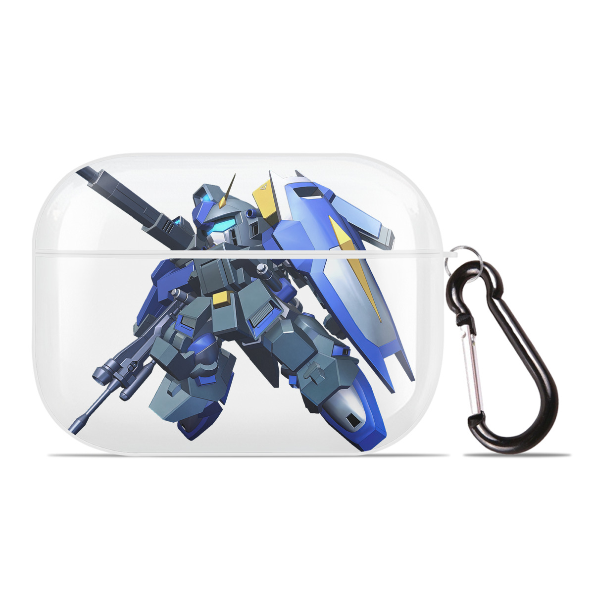 （画像用） 機動戦士ガンダム Mobile Suit Gundam 【AirPods Pro用】ハードシェル保護ケース 耐衝撃・防指紋・カラビナ付き商品仕様