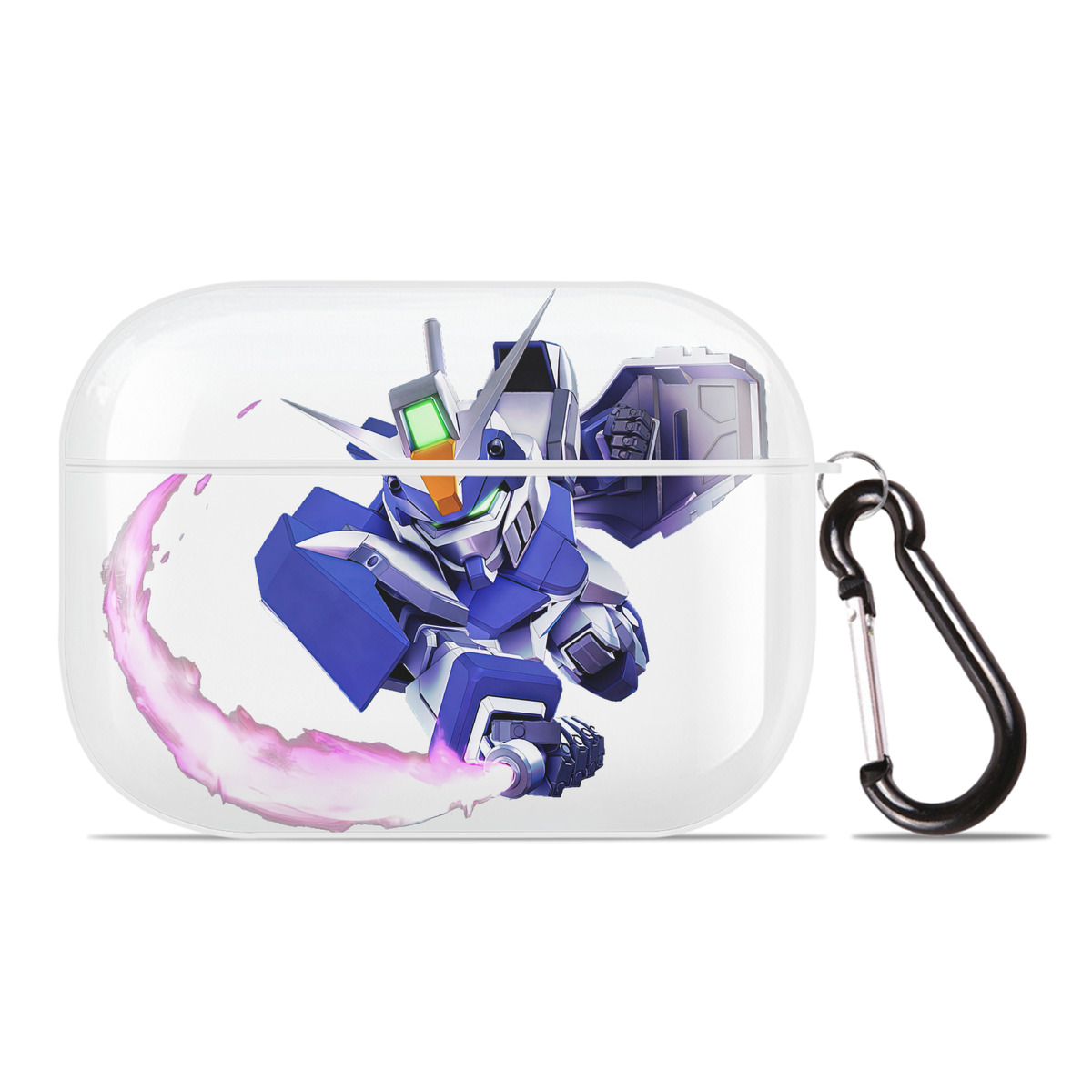 （画像用） 機動戦士ガンダム Mobile Suit Gundam 【AirPods Pro用】ハードシェル保護ケース 耐衝撃・防指紋・カラビナ付き商品仕様