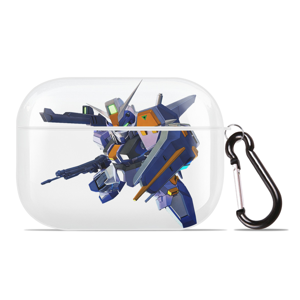 （画像用） 機動戦士ガンダム Mobile Suit Gundam 【AirPods Pro用】ハードシェル保護ケース 耐衝撃・防指紋・カラビナ付き商品仕様