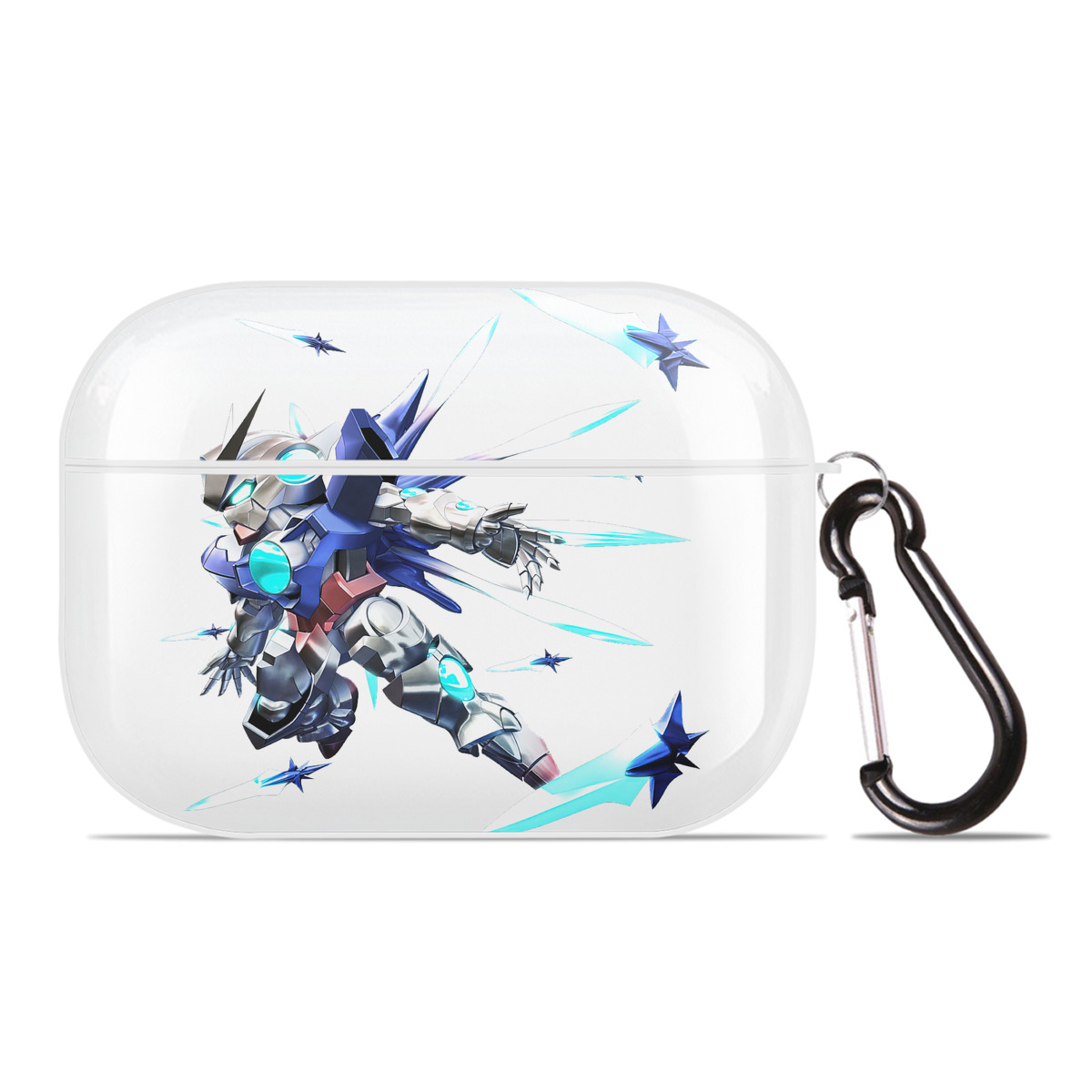 （画像用） 機動戦士ガンダム Mobile Suit Gundam 【AirPods Pro用】ハードシェル保護ケース 耐衝撃・防指紋・カラビナ付き商品仕様
