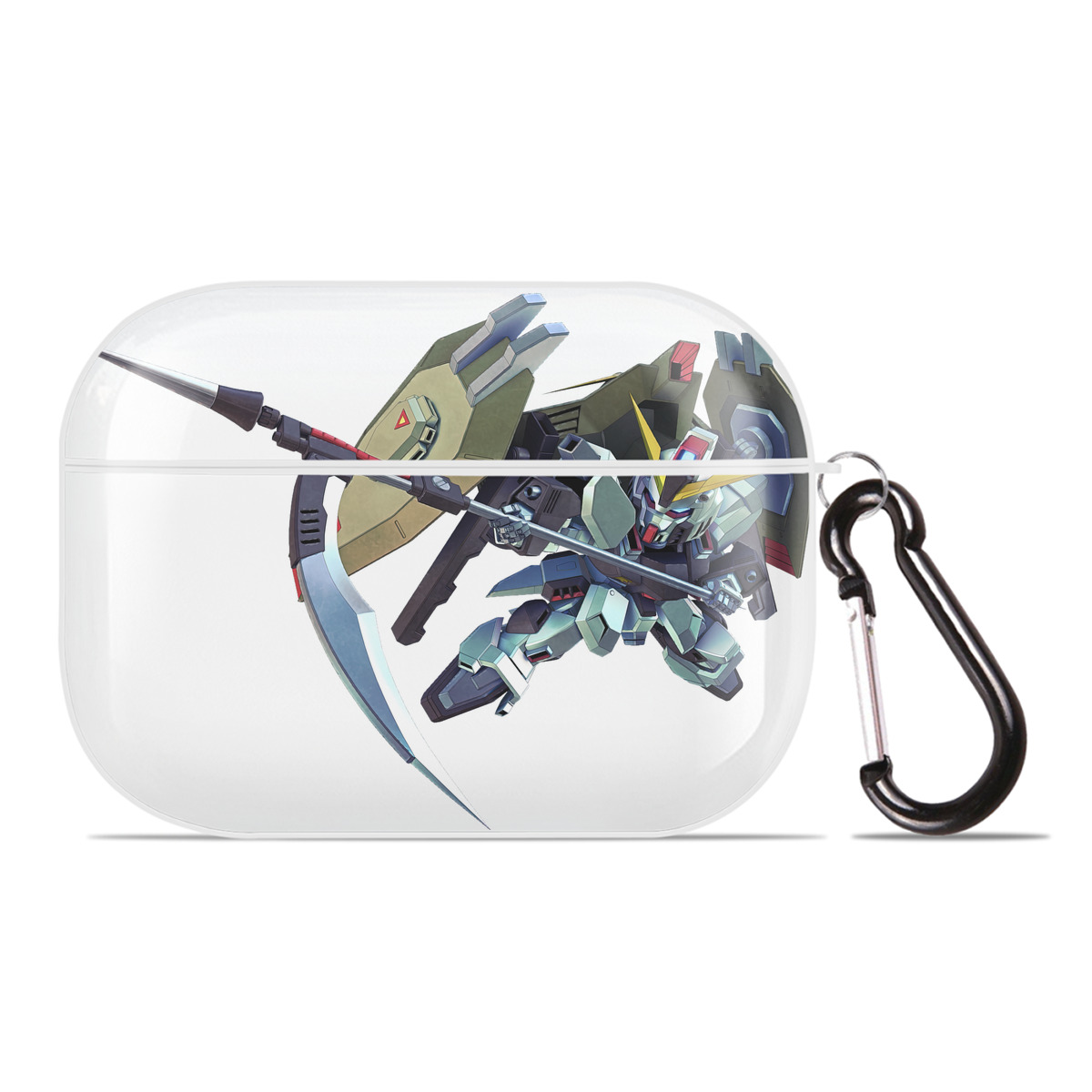 （画像用） 機動戦士ガンダム Mobile Suit Gundam 【AirPods Pro用】ハードシェル保護ケース 耐衝撃・防指紋・カラビナ付き商品仕様