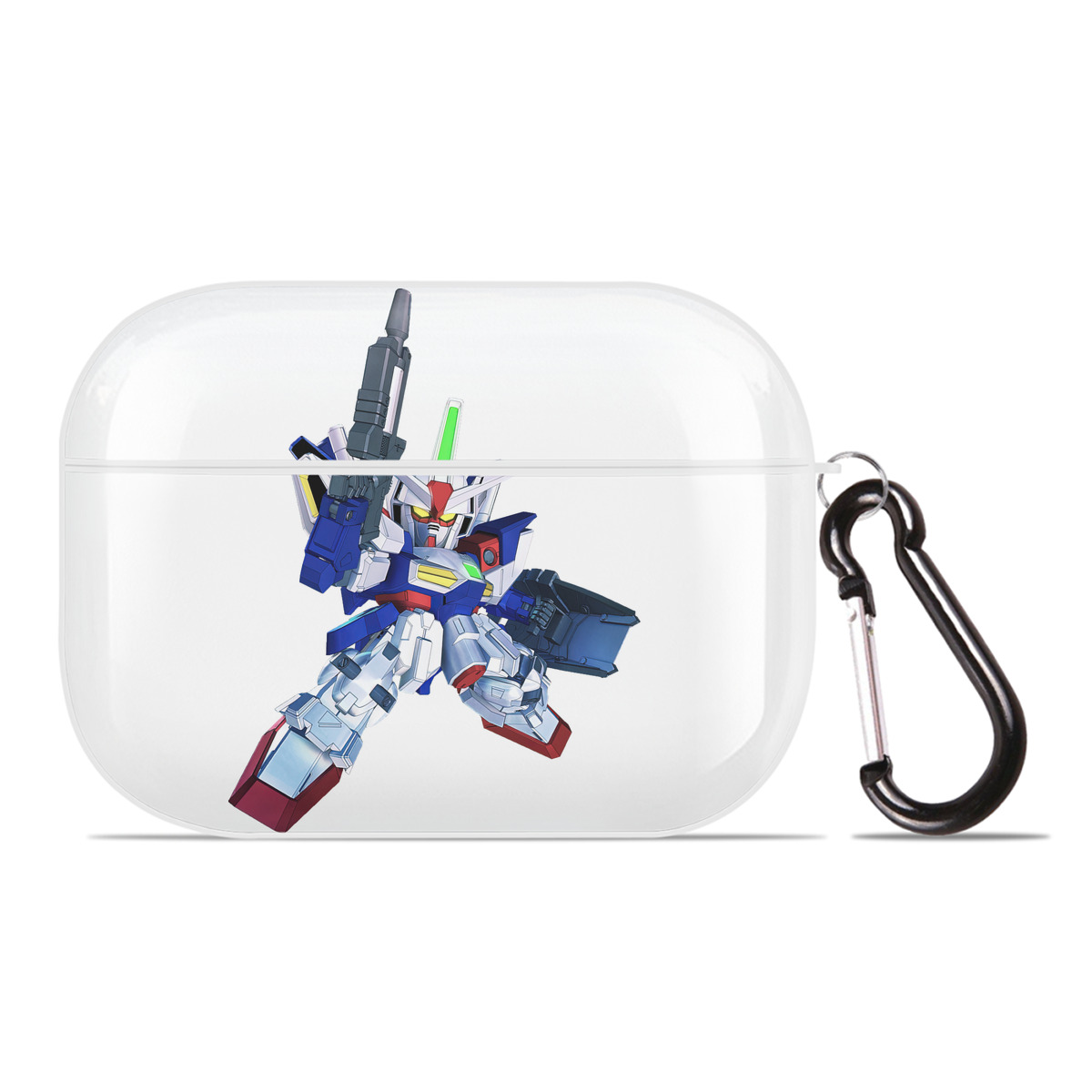 （画像用） 機動戦士ガンダム Mobile Suit Gundam 【AirPods Pro用】ハードシェル保護ケース 耐衝撃・防指紋・カラビナ付き商品仕様