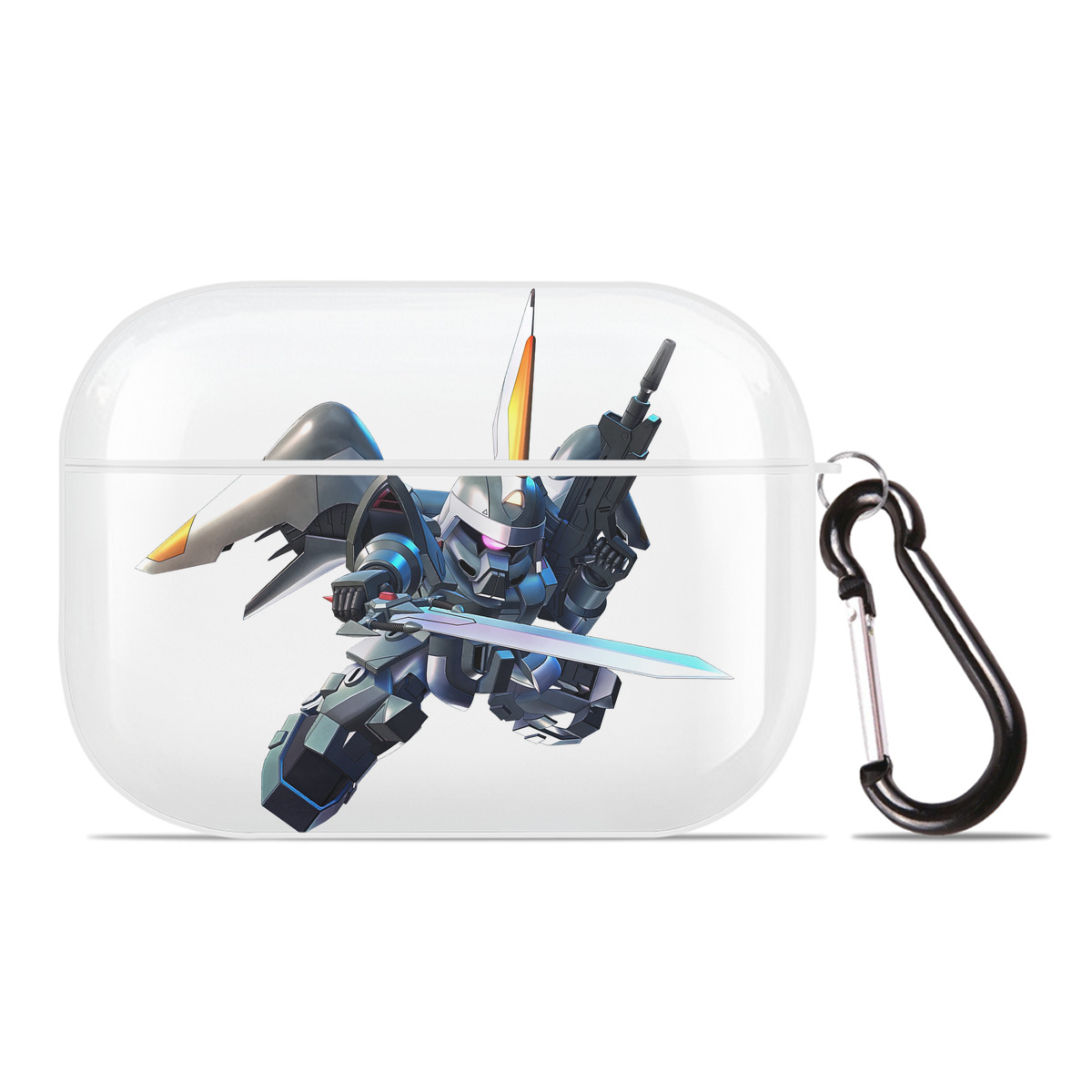 （画像用） 機動戦士ガンダム Mobile Suit Gundam 【AirPods Pro用】ハードシェル保護ケース 耐衝撃・防指紋・カラビナ付き商品仕様