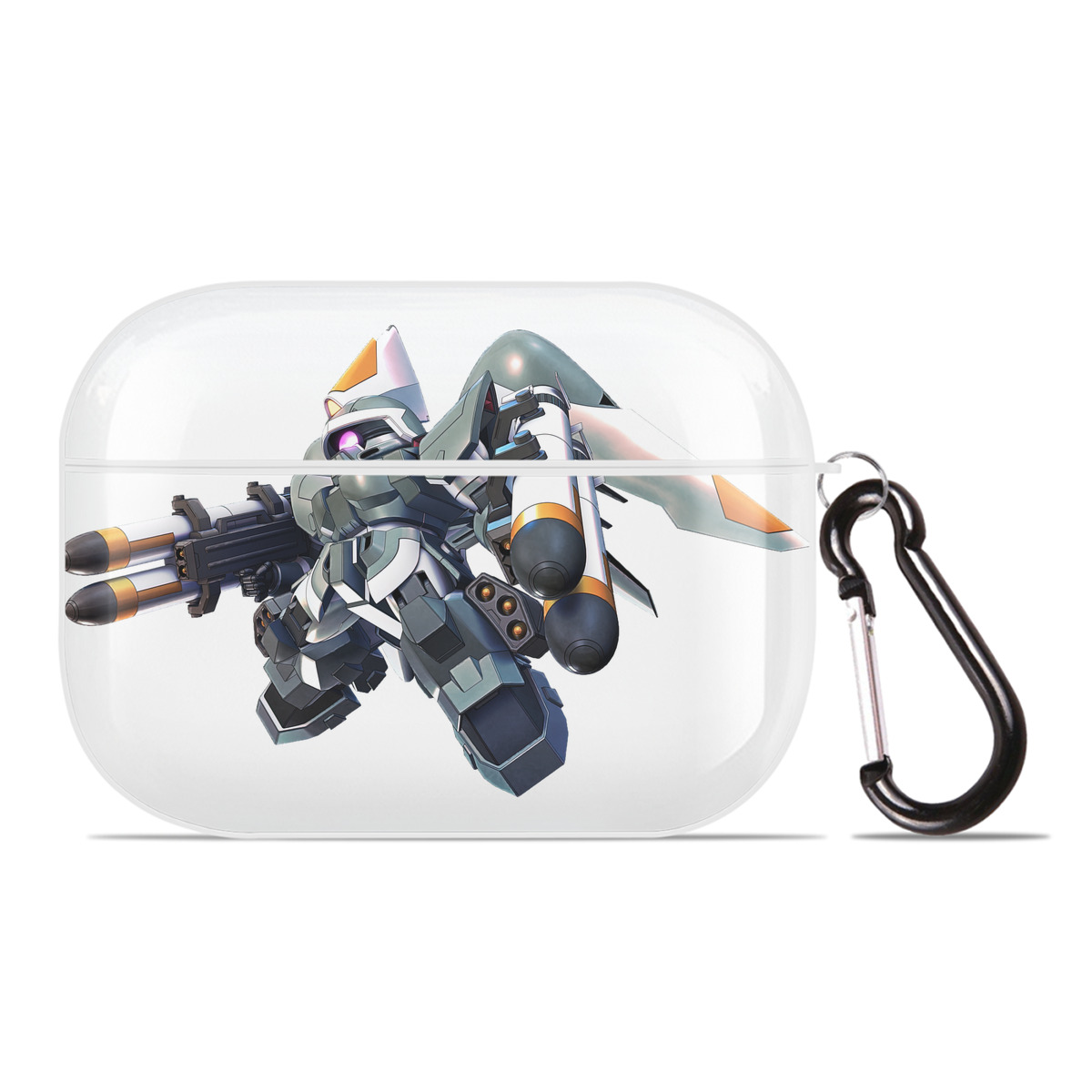 （画像用） 機動戦士ガンダム Mobile Suit Gundam 【AirPods Pro用】ハードシェル保護ケース 耐衝撃・防指紋・カラビナ付き商品仕様