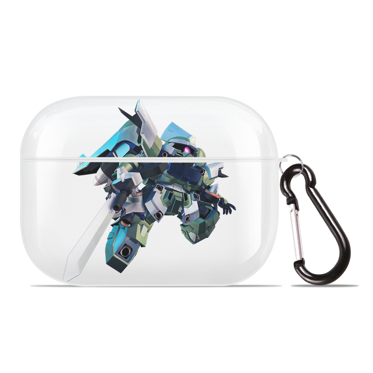 （画像用） 機動戦士ガンダム Mobile Suit Gundam 【AirPods Pro用】ハードシェル保護ケース 耐衝撃・防指紋・カラビナ付き商品仕様