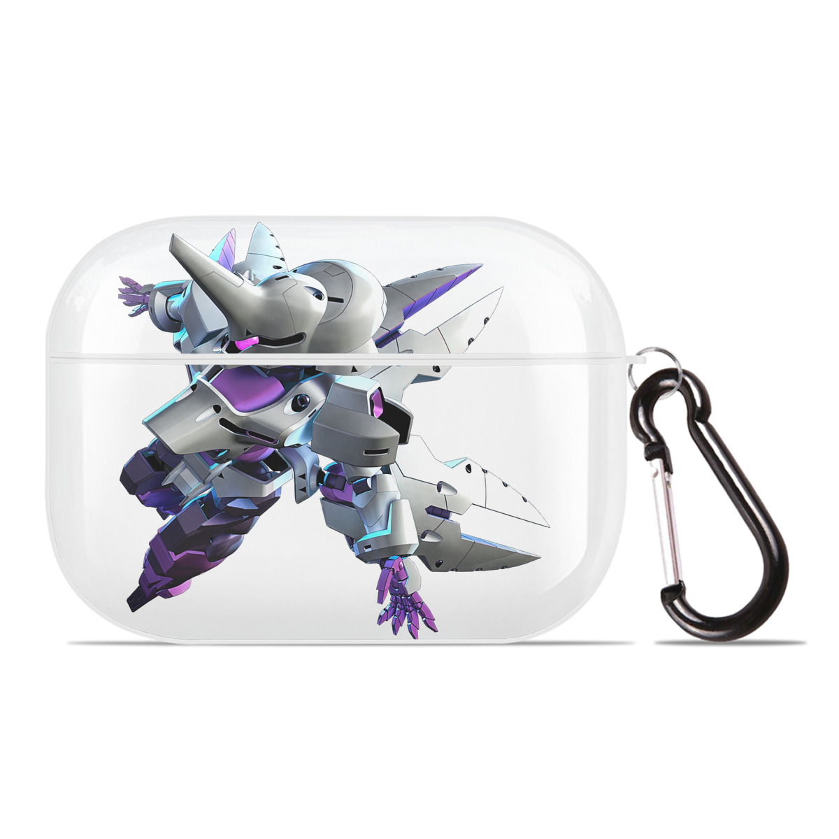 （画像用） 機動戦士ガンダム Mobile Suit Gundam 【AirPods Pro用】ハードシェル保護ケース 耐衝撃・防指紋・カラビナ付き商品仕様