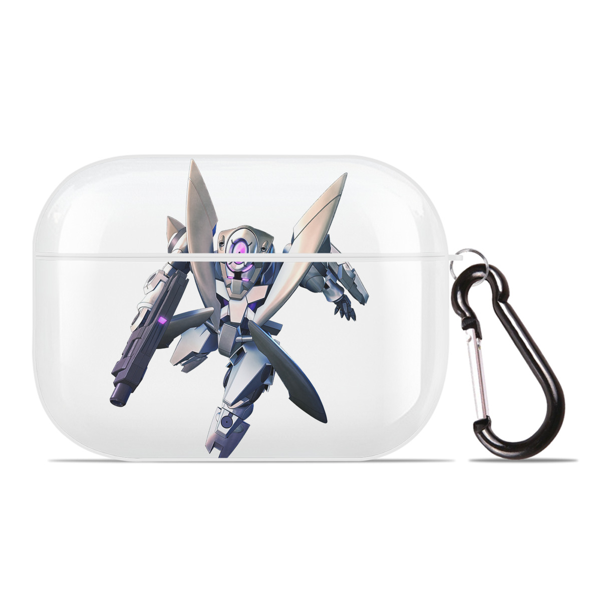 （画像用） 機動戦士ガンダム Mobile Suit Gundam 【AirPods Pro用】ハードシェル保護ケース 耐衝撃・防指紋・カラビナ付き商品仕様