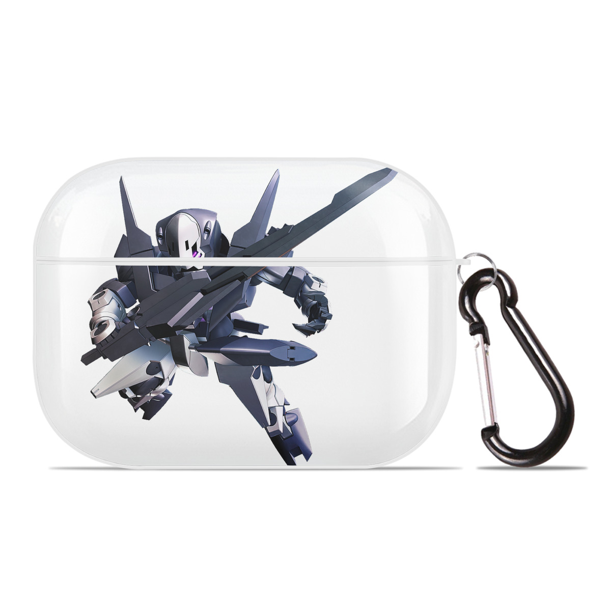 （画像用） 機動戦士ガンダム Mobile Suit Gundam 【AirPods Pro用】ハードシェル保護ケース 耐衝撃・防指紋・カラビナ付き商品仕様