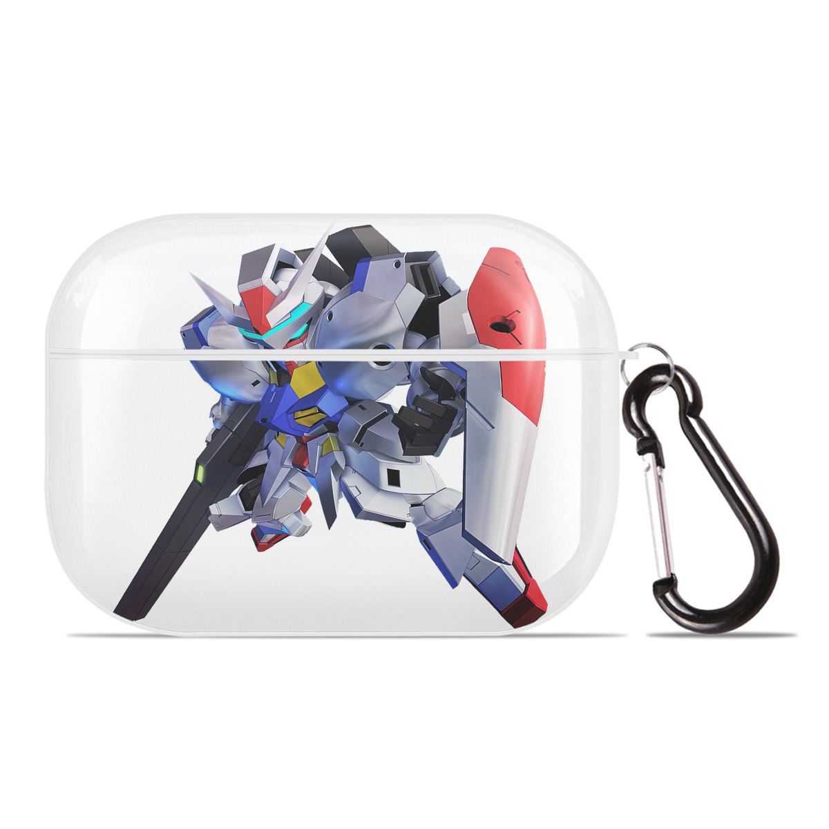 （画像用） 機動戦士ガンダム Mobile Suit Gundam 【AirPods Pro用】ハードシェル保護ケース 耐衝撃・防指紋・カラビナ付き商品仕様