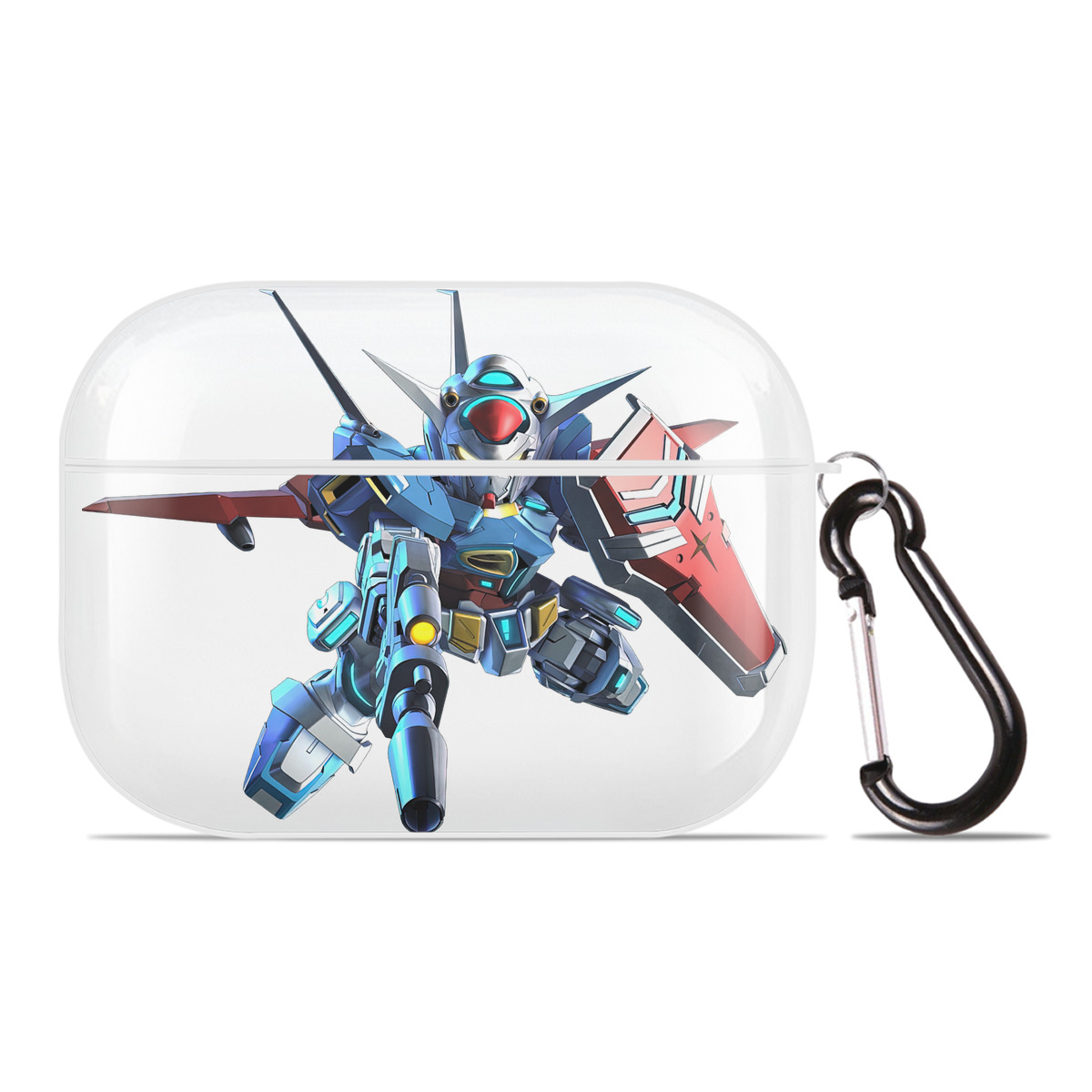 （画像用） 機動戦士ガンダム Mobile Suit Gundam 【AirPods Pro用】ハードシェル保護ケース 耐衝撃・防指紋・カラビナ付き商品仕様
