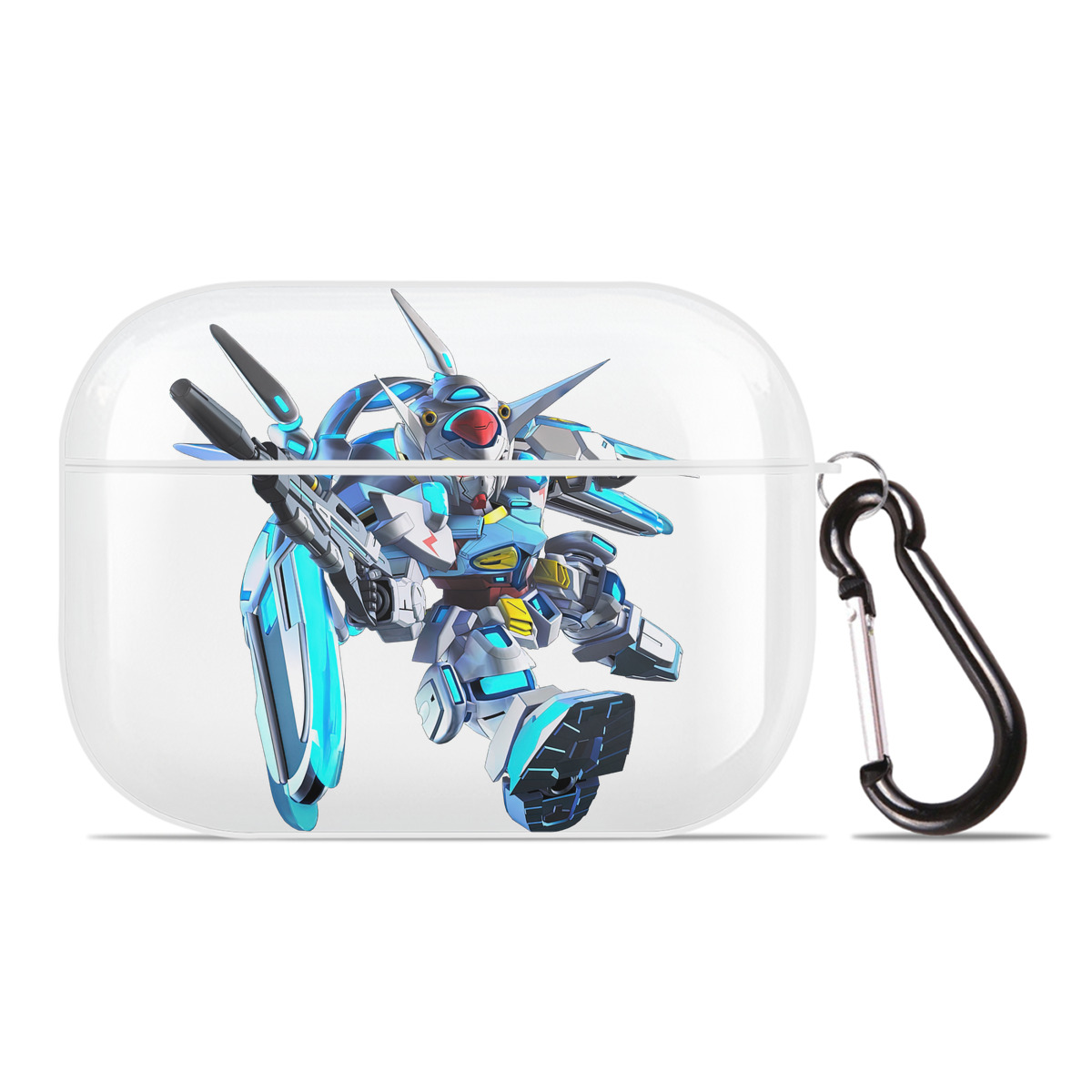 （画像用） 機動戦士ガンダム Mobile Suit Gundam 【AirPods Pro用】ハードシェル保護ケース 耐衝撃・防指紋・カラビナ付き商品仕様